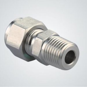 H-PC Male Thread Straight Compression Fitting